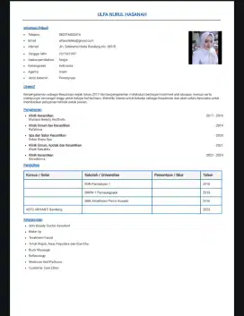Mencari pekerjaan (Senior Beautician)