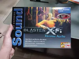 sound card sound blaster x fi pcie