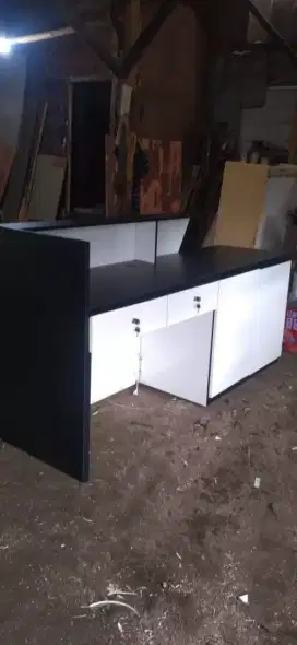 Meja recepcionis meja kasir