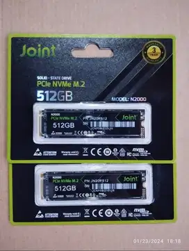 m2 nvme 512GB branded 256GB ada brand new BNB ada ex notebook luar