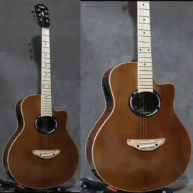 Gitar akustik elektrik handmade kualitas