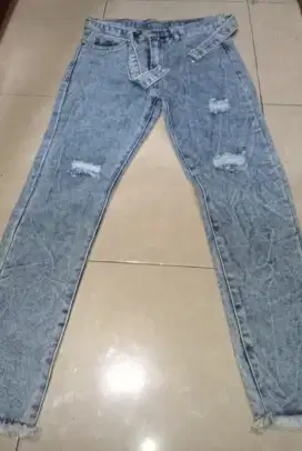 Celana jeans panjang baru no bu