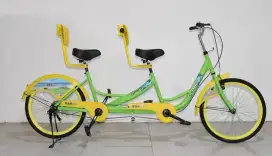 Sepeda Tandem untuk keluarga