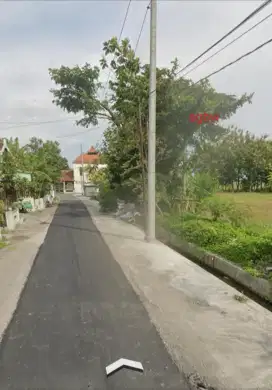 Jual tanah zona kuning lokasi baki sukoharjo lt 6300m harga 1,5jt/mtr