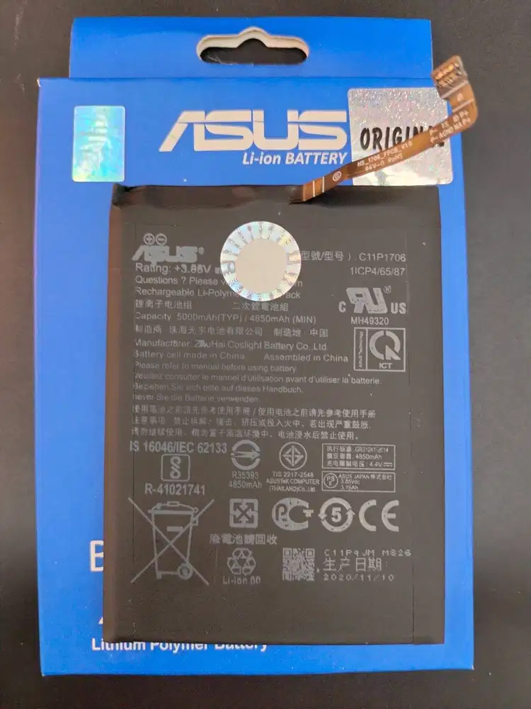 Baterai Asus Zenfone Max Pro M1 Baterai Asus Max Pro M2 ZB631KL