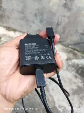 Charger Ori Samsung 45W (SUPER FAST CHARGING )