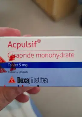 Acpulsif cisapride monohydrate 5mg