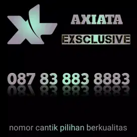 Perdana exsclusive nomor cantik super minimalis berkualitas XL Axiata