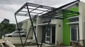 Kanopi modern galvanis