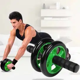 AB Roller Plank Workout | Alat Latihan Otot Tangan Dada | Roda Fitness