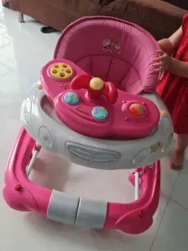Sugar Baby Kursi makan Cewek, dan Baby walker cewek