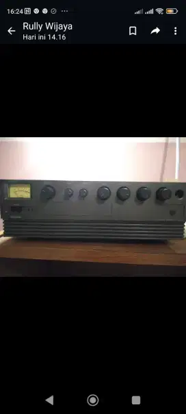 DIJUAL HIGH POWER AMPLIFIER MEREK  NATIONAL  WA 750