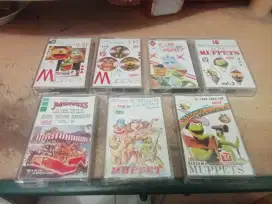 Borongan kaset pita nostalgia Muppet