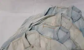 Jaket Jeans Wanita Size S Borongan dan Satuan