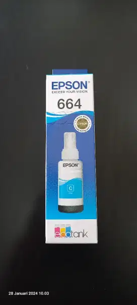 Tinta epson t6642 cyan