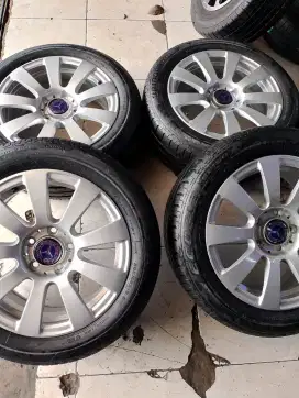 Velg oem Mercedes-Benz W212 Ring 16 plus ban tebal Bridgestone