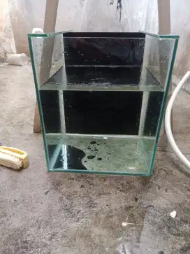 DIJUAL AQURIUM KACA TEBAL 6mm COCOK UNTUK LOUHAN CHANNA