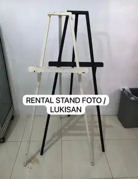 JASA SEWA STAND FOTO / LUKISAN