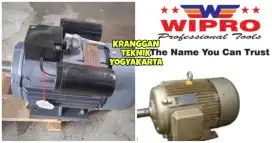 (KRANGGAN TEKNIK)dinamo listrik 3 pk elektromotor 3 hp merk Wipro