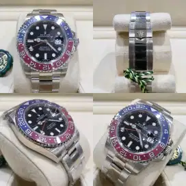 Jam tangan Rolex GMT Master II Pepsi Oyster 126710BLRO