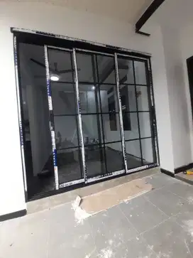 Jual kusen aluminium pintu dan jendela kaca murah dan awet