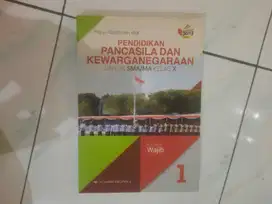 Buku Pendidikan dan Kewarganegaraan kelas X