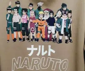 uniqlo hoodie & jaket pull&bear naruto, one piece