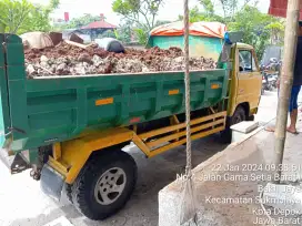 Angkut puing proyek