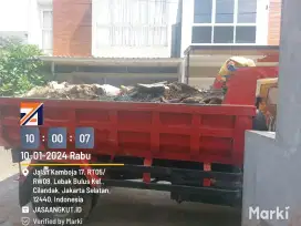 Buang puing proyek Pamulang Tangerang Selatan