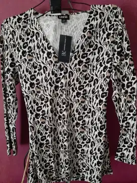 Baju Atasan lengan Pendek, Panjang 4baju  Kualitas Super Soft Inside