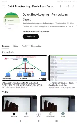 Program komputer operasional perusahaan