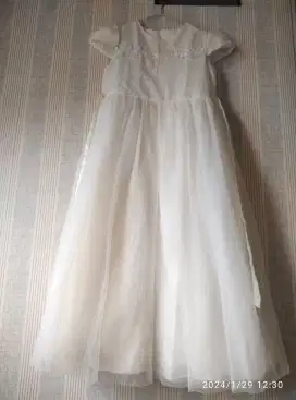 Dress putih pesta preloved