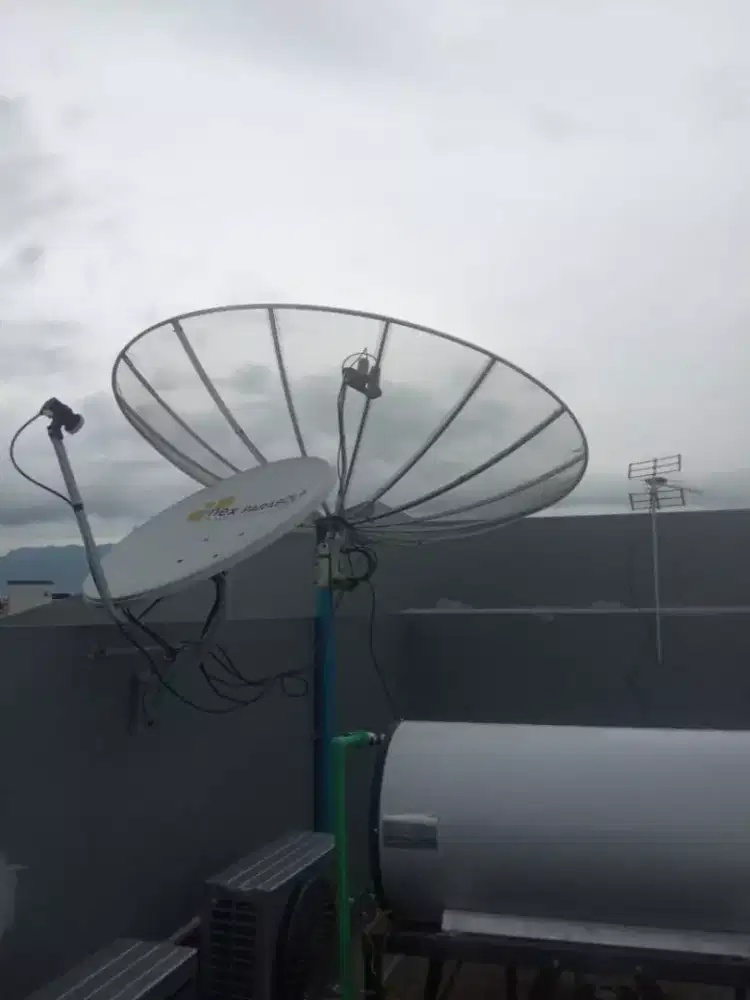 antena parabola jaring dan mini