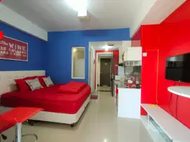 Kamar deluxe apartemen Seturan Yogyakarta