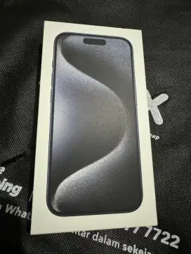 iPhone 15 Pro Blue Titanium