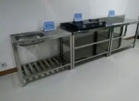 MEJA DAPUR STAINLESS