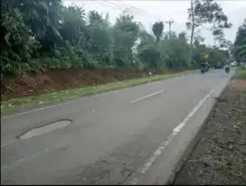 Tanah darat 6Ha pinggir Jl. Raya SBG - PWK