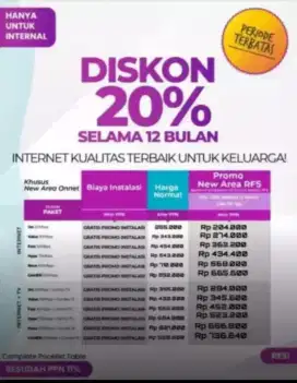 Myrepublic Depok beji promo pasang baru