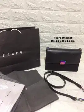 Tas hitam pedro (ada minus)