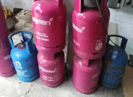 Tabung gas 12kg berisi dan isi ulang