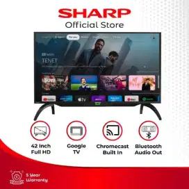 SHARP 43EG1I GOOGLE TV