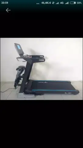 Alat fitnes treadmill elektrik TL 122 new