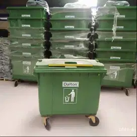 Tempat Sampah 660 Liter Dalton Tong Plastik HDPE Jumbo Bebas Kirim