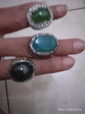 Batu akik bacan, bacan lumut dan safir