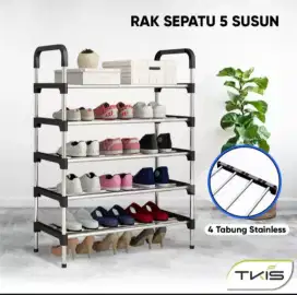 RAK SEPATU 5 SUSUN