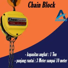 CHAIN BLOK/ TAKEL/ KATROL KEREK MANUAL 1Ton, 2Ton, 3Ton, 5Ton, 10Ton