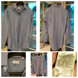 LACOSTE LONG SLEEVE SHIRT 1000% AUTHENTIC LIKE NEW NEGO SAJA GAN.