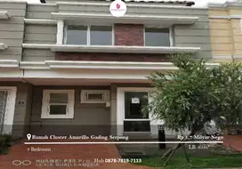 Dijual Rumah Cluster Amarillo 2 Lantai Hadap Timur