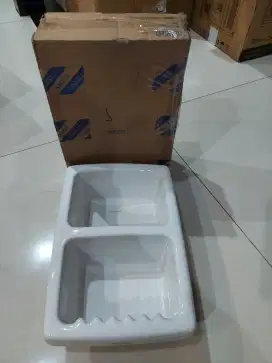 Tempat Sabun TOTO 2 tingkat putih Baru