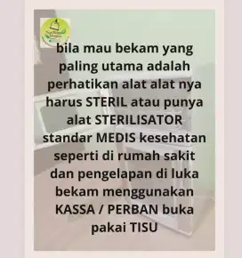 Bekam steril di JOGJA